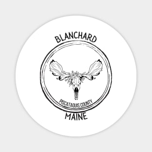 Blanchard Maine Moose Magnet